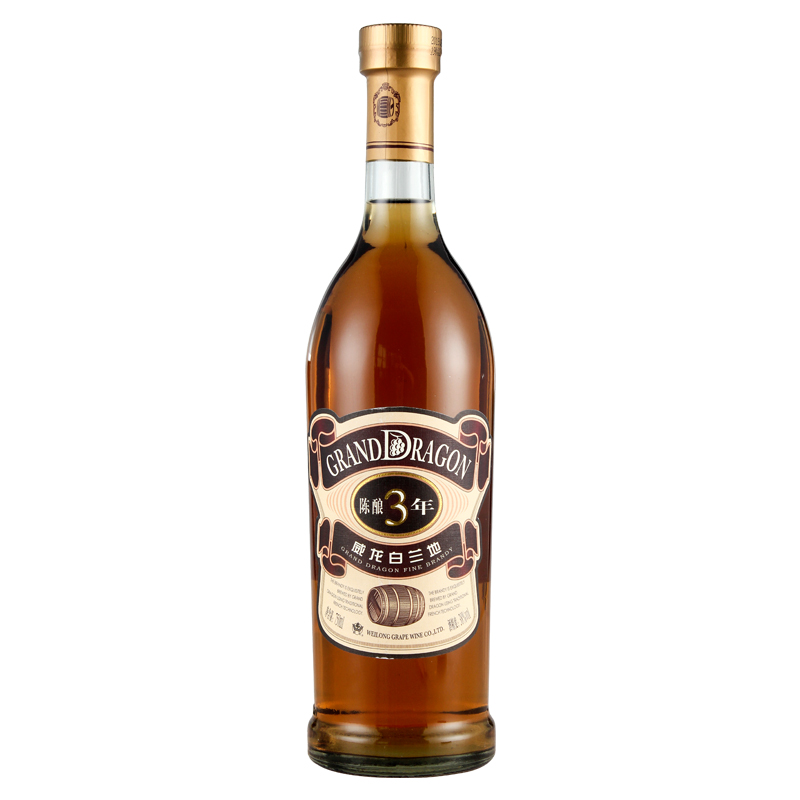 威龙白兰地3年陈酿750ml