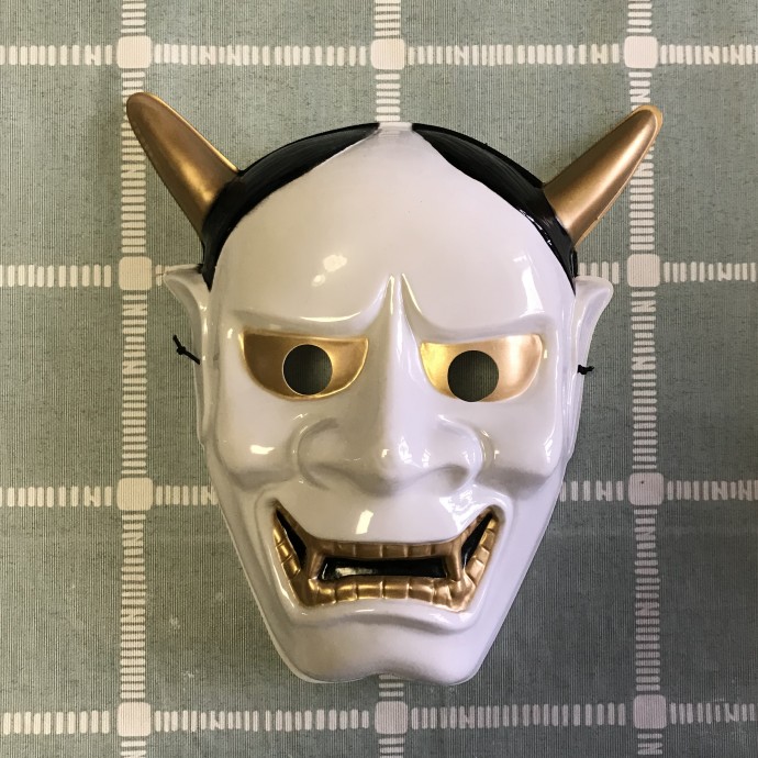 日本辟邪般若面具班若面具抖音快手红般若面具8878878
