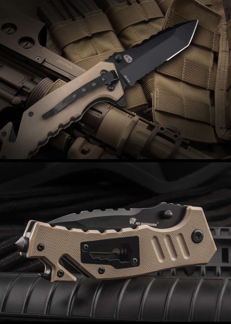 汉道 步兵折叠刀户外刀具小刀折刀高硬度户外刀 步兵-折叠刀 汉道步兵