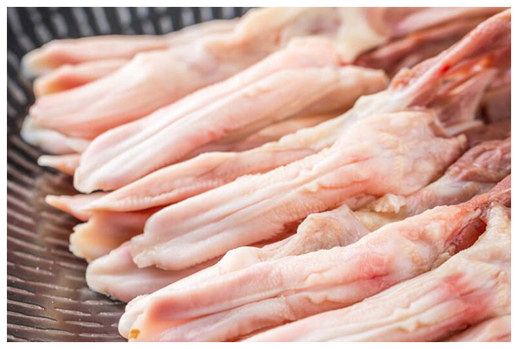 有检疫证附调料冷冻大鸭舌生鸭舌1斤约40根新鲜鸭肉精切鸭舌鸭货生鲜