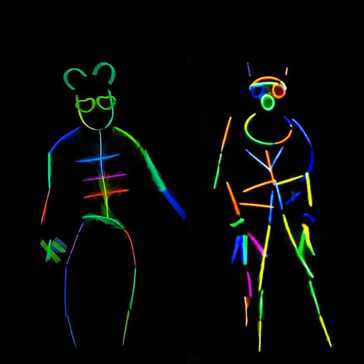 荧光棒闪光跳舞夜光蹦迪防水玩具亲子闺蜜互动游戏