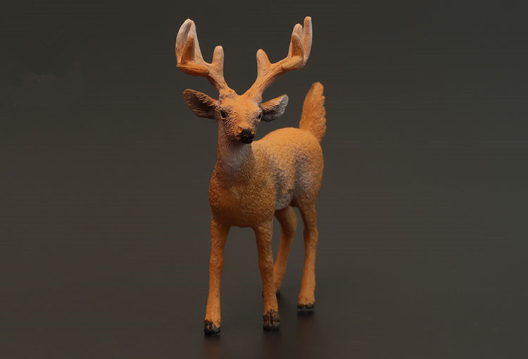 实心仿真动物模型野生动物玩具套装大象狮子老虎犀牛斑马 斑马