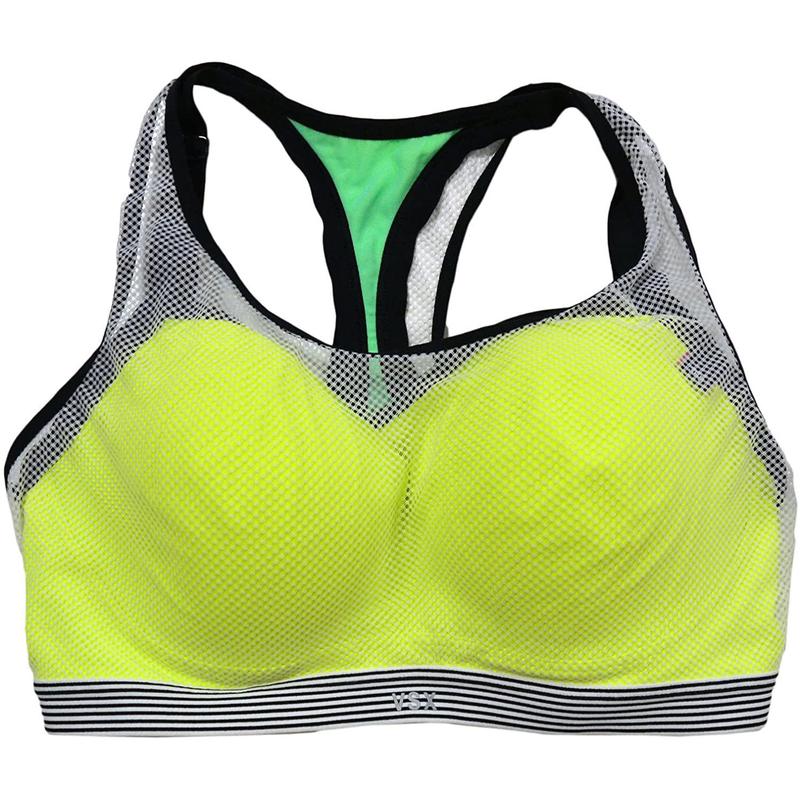 苏宁国际 victorias secret维多利亚的秘密运动内衣女款 网眼透气