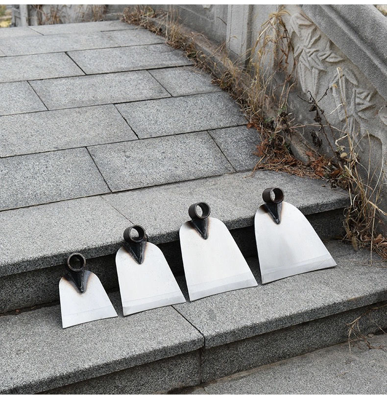 锄头农用种植田钢柄耙地除草种菜翻地松土农户外挖土工具家用宽口锄头