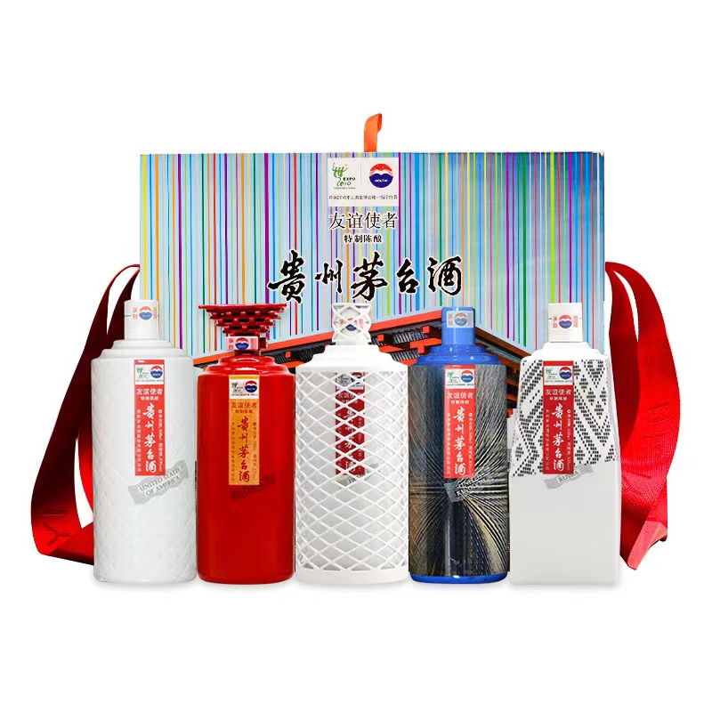 楽天市場】貴州茅台 飛天 アルコール53度50ml*5（5本セット