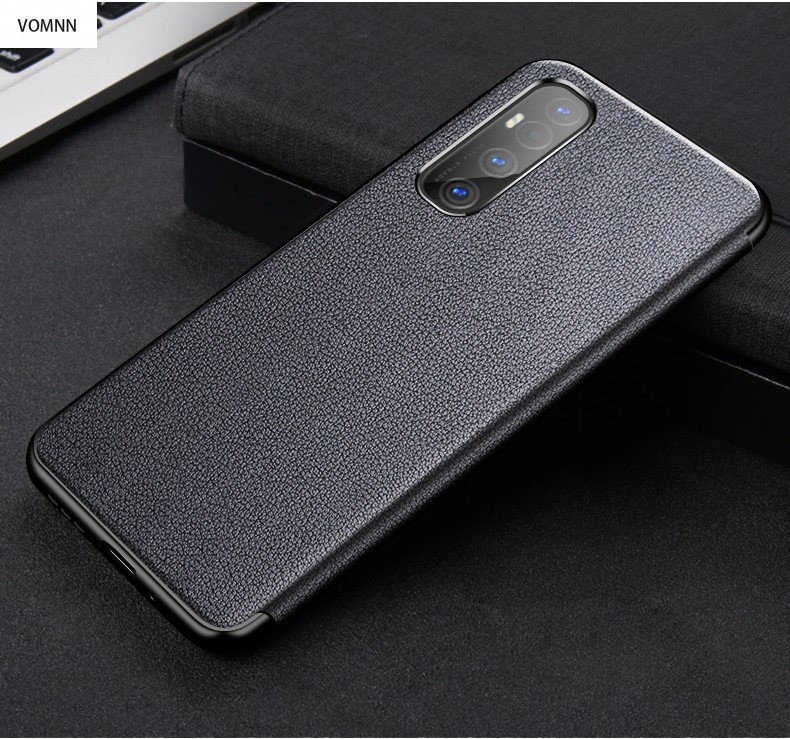 vmonn保护壳/套opporeno3翻盖式皮套 vmonnopporeno3pro手机壳真皮