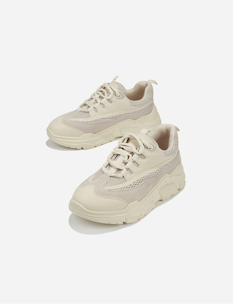 热风hotwind2020年潮流女士松糕运动休闲鞋厚底百搭老爹鞋h42w0550