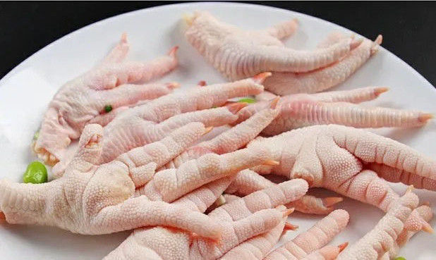 新鲜活杀鸡爪生鲜凤爪冷冻短鸡爪批发烧烤食材大号鸡爪4斤特价促销