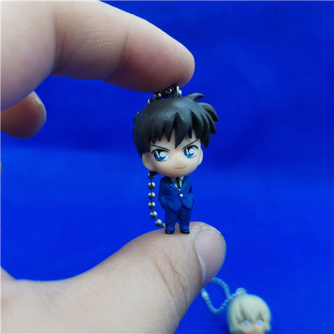 万代名侦探柯南安室透工藤新一扭蛋挂件钥匙扣正版散货手办安室透扭蛋