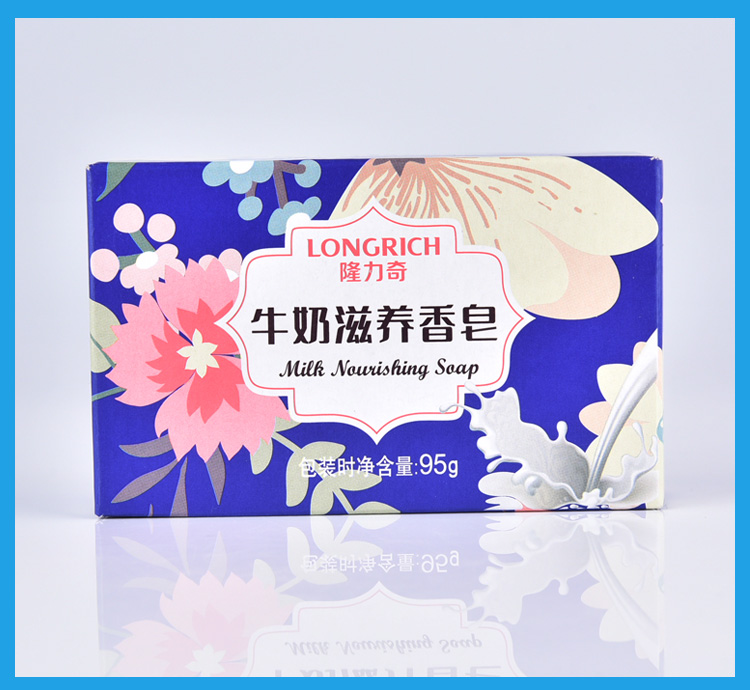 隆力奇牛奶香皂除螨洗脸皂沐浴皂肥皂洗澡面部背部男女家庭实惠装