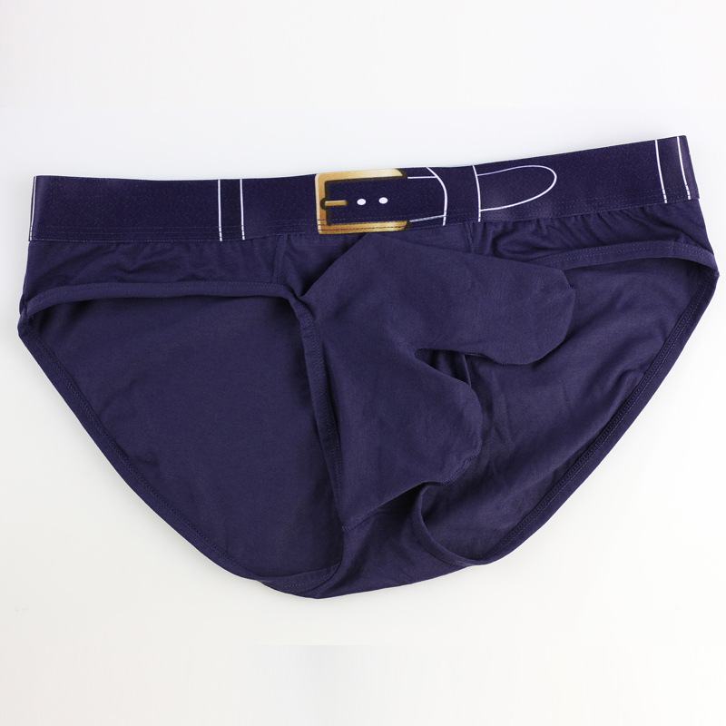 潮男士三角内裤低腰u凸设计性感诱惑大鼻象分离塑身卓思哲