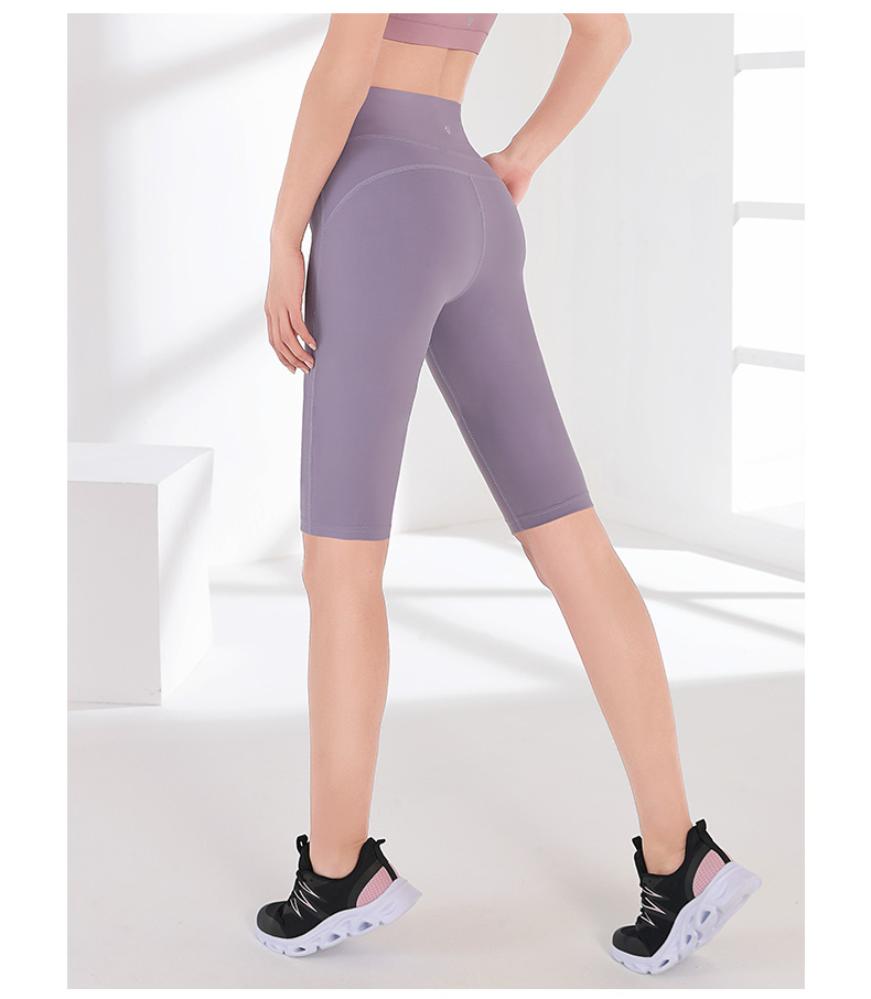 骆驼(camel)瑜伽服 骆驼camel瑜伽裤女九分裤薄款健身裤跑步紧身裤