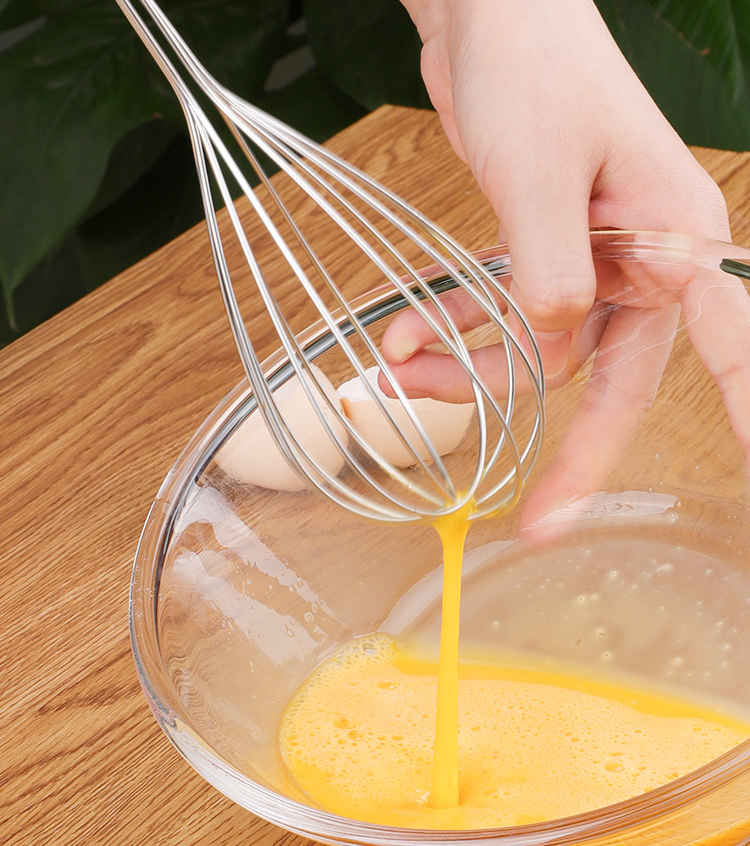 打蛋器搅蛋器打发304不锈钢打蛋器手动鸡蛋白蛋清打发器打面粉搅拌器