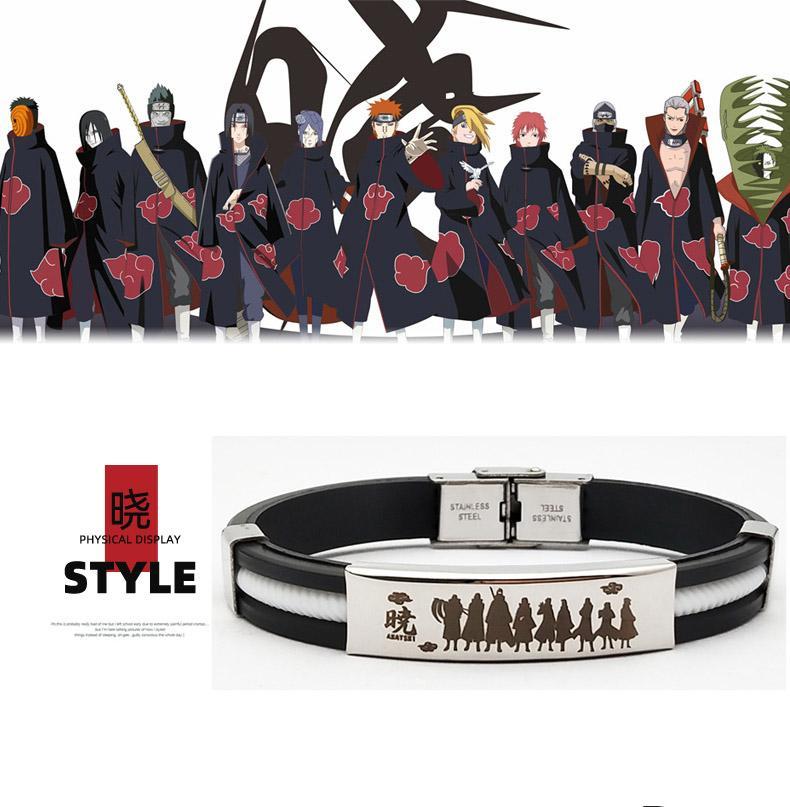 火影忍者鸣人佐助小樱雏田卡卡西宇智波鼬动漫周边手环