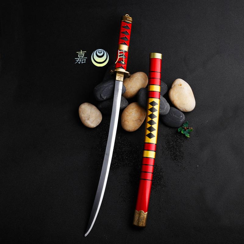 海贼索隆鞘刀鬼彻48厘米秋水雪走特拉法罗大号金属不