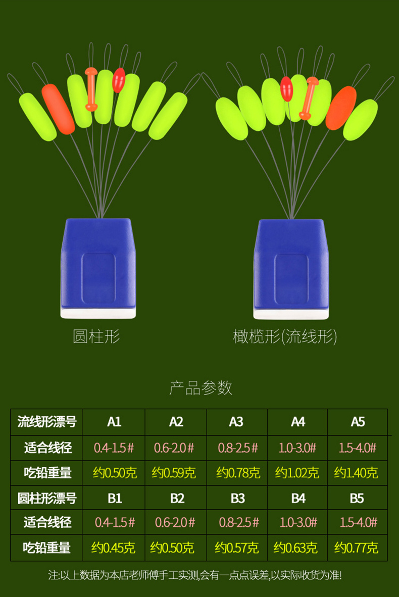 七星漂高灵敏超醒目正品鲫鱼漂套装钓鱼浮漂浅水漂散装传统钓浮子