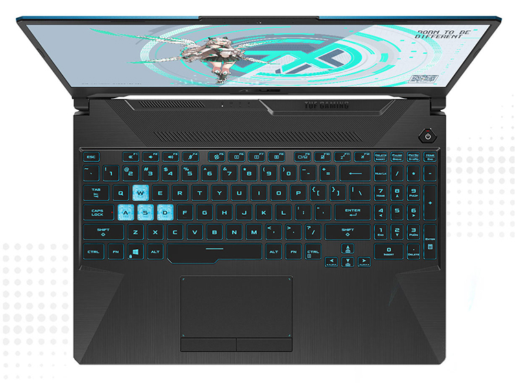 华硕asus天选2156英寸游戏笔记本电脑amdr75800h16g512