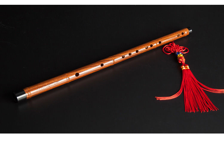 深檀木色专业f调专业演奏树脂笛子精品竹笛儿童初学成人演奏f调横笛不