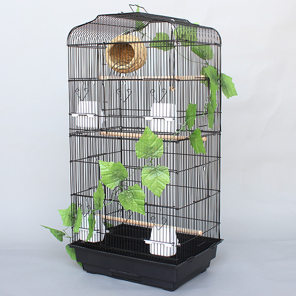 玄凤虎皮鹦鹉笼子大型不锈钢鸟笼子八哥