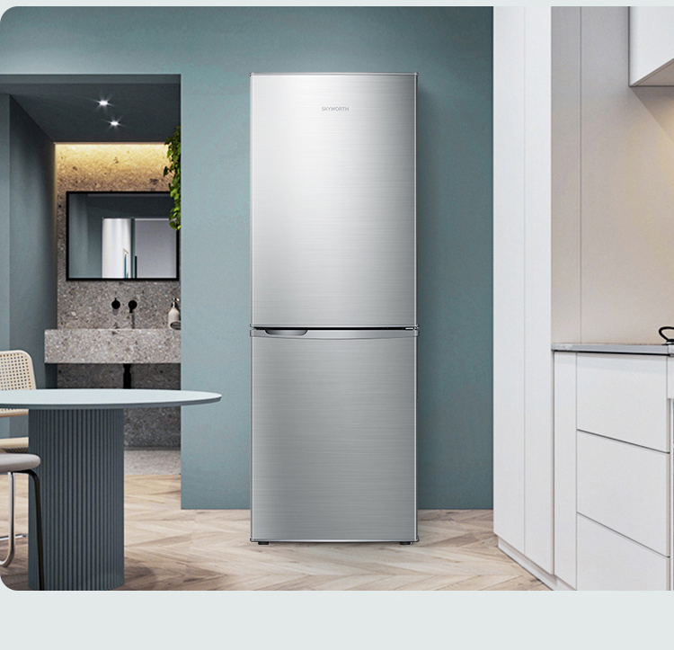 创维(skyworth) bcd-160 160升 两门三温区冰箱 节能 纤薄机身 制冷养