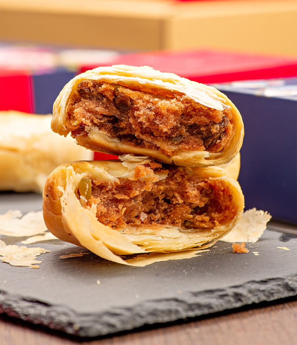 【旗山矿月饼】 旗山矿 蔓越莓果肉月饼礼盒640克苏式中式糕点 徐州