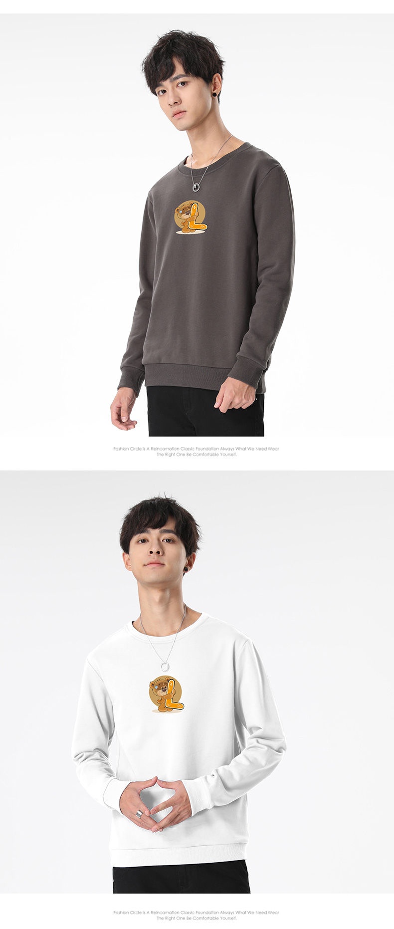 la chapelle homme男士t恤 拉夏贝尔旗下 la chapelle homme 纯棉长袖