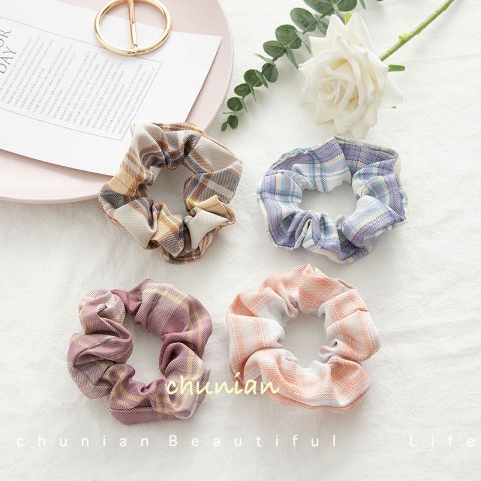 大肠发圈简约ins韩国bm橡皮筋女网红绑头发圈冷淡风丸子发绳发饰