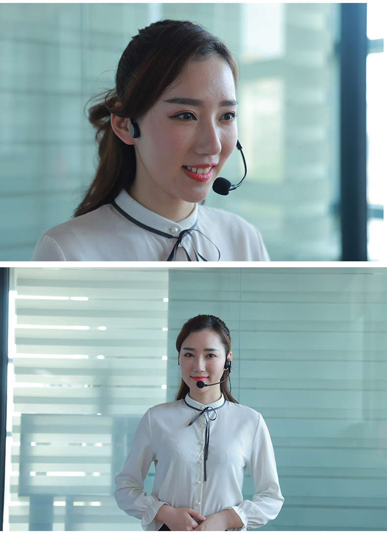 严选精品声麦克风话筒小蜜蜂扩音器耳麦头戴式原声技术有线麦