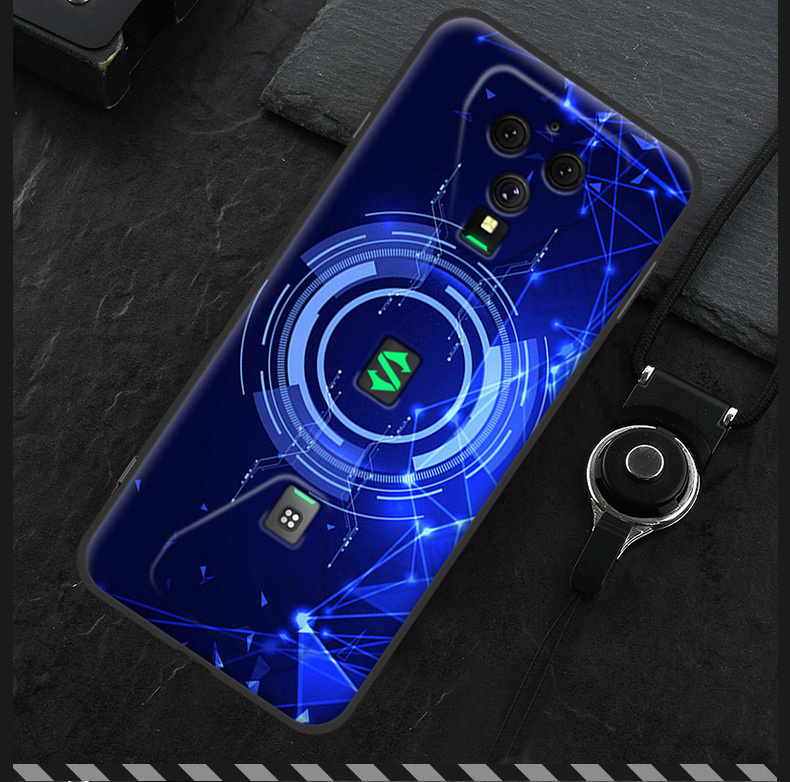 小米黑鲨3pro手机壳潮男黑鲨游戏手机3硅胶软壳黑鲨3代磨砂套个性精孔