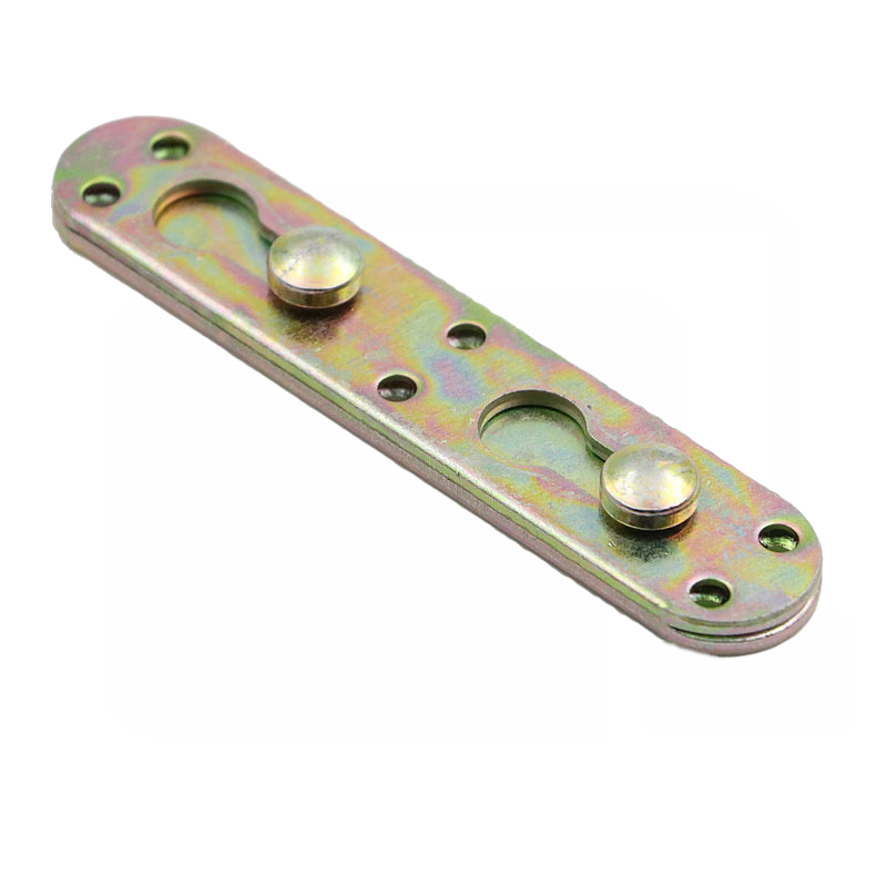 加厚床铰链床关铰床插配件家具角码隐形床五金合页床挂新款连接件