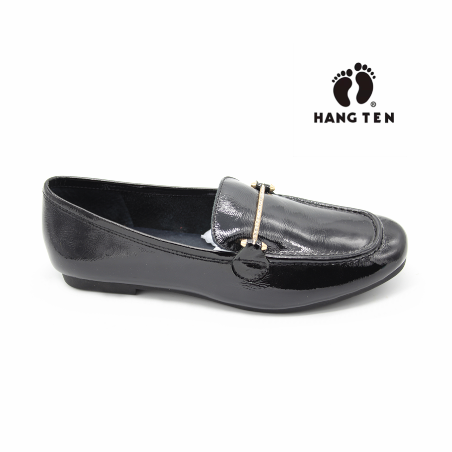 欢腾 女士休闲鞋 时尚漆皮