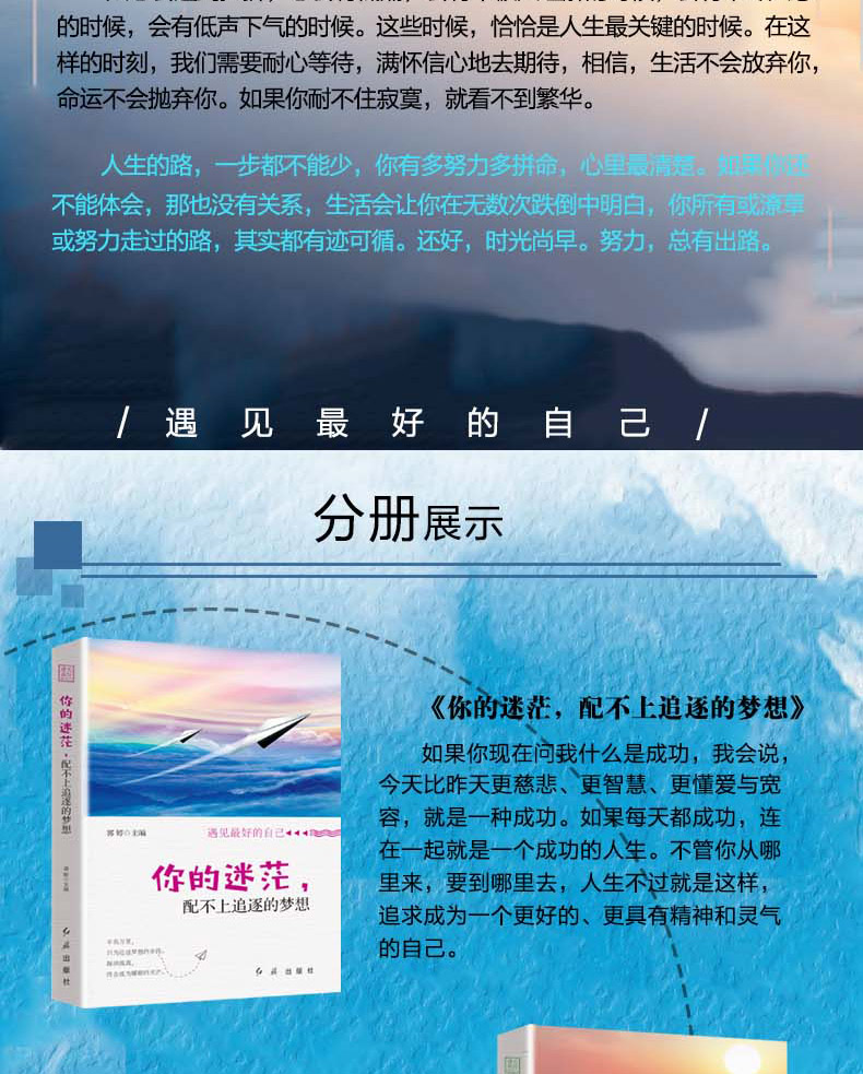 【颜系图书】郭婷青春励志书籍全套正版4册 你只是看上去很努力 愿你