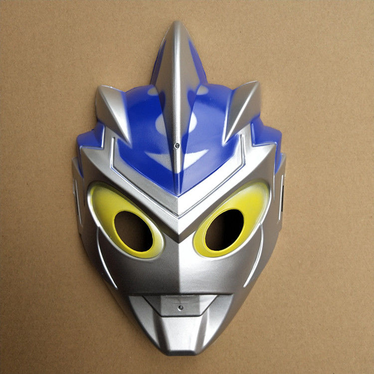 新品罗布布鲁兄弟奥特曼儿童面具六一节日幼儿园活动表演道具哪吒半脸