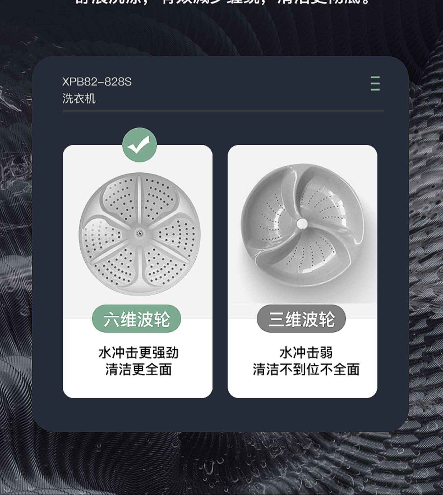 南极人双缸筒大容量洗衣机家用半自动桶迷你小型内衣租房洗脱一体95kg
