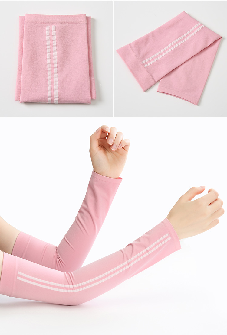 冰袖女防紫外线冰丝防晒袖子套加长夏季开车骑行户外女手臂套