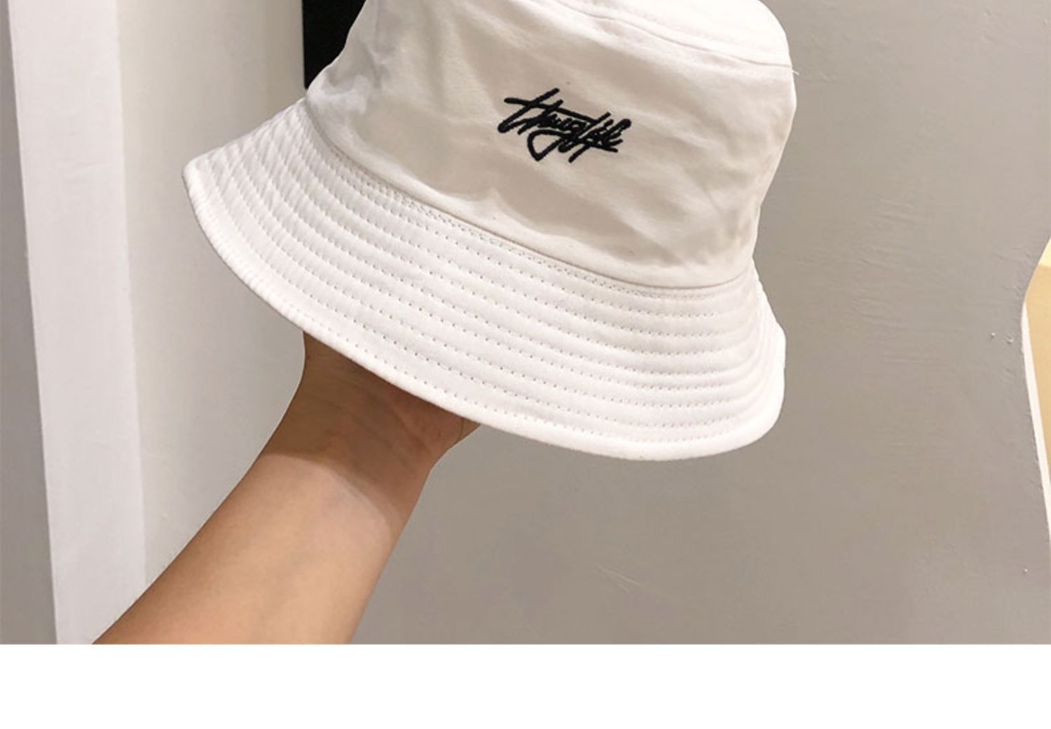 new lake渔夫帽男夏季日系潮大头围夏季防晒帽子潮牌遮阳帽男士太阳帽