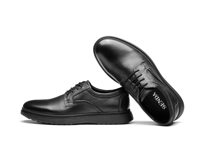 senda森达2019冬季新款专柜同款简约通勤青年男商务男鞋42o01dm9