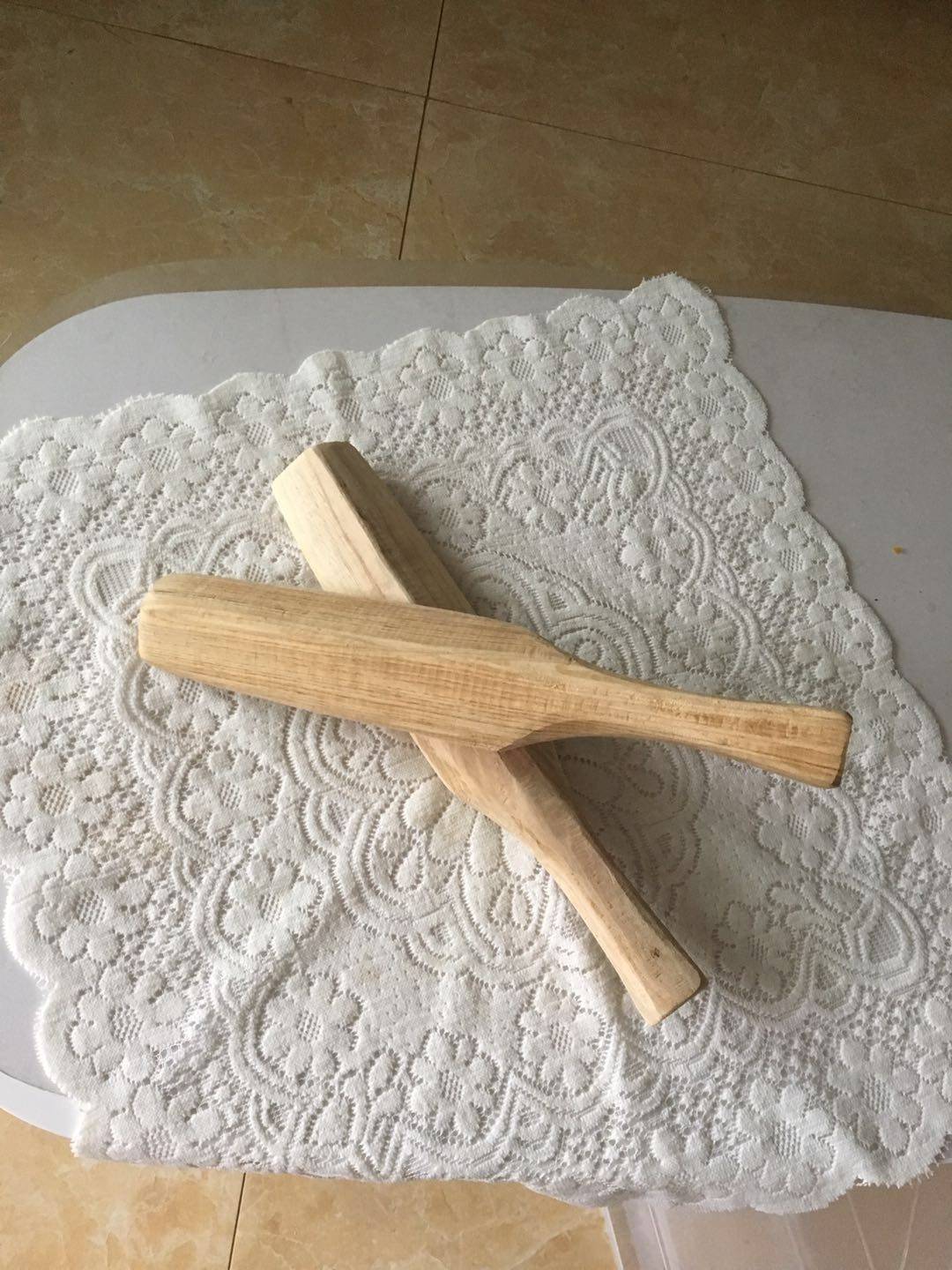 名图洗晒用品 洗衣棒槌木忙捶实木棒槌木锤子搓衣板棰棒婚嫁棒槌洗衣