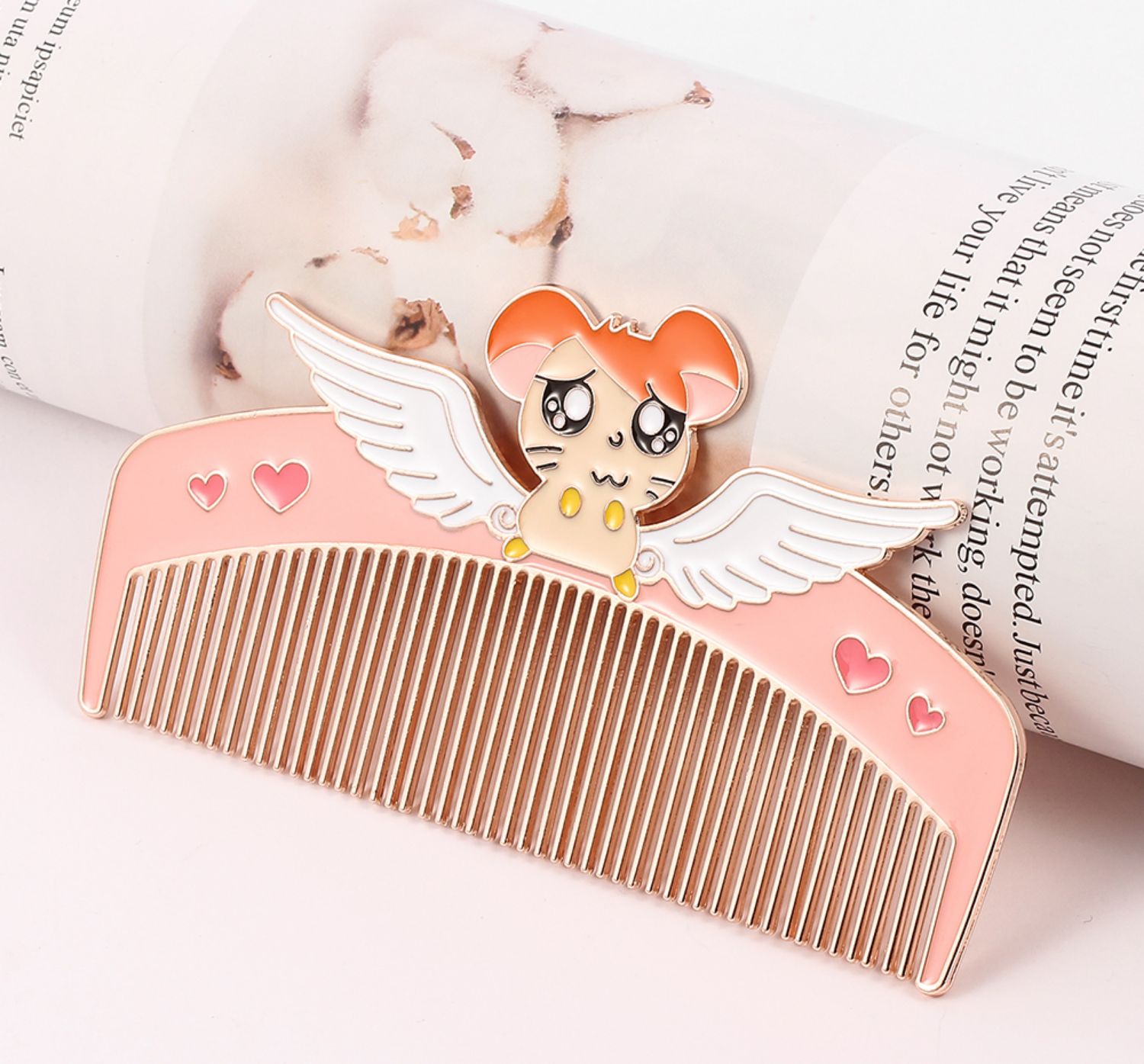 皮卡丘儿童梳子女孩不伤发可爱日系少女心精致好看韩版刘海便携随身