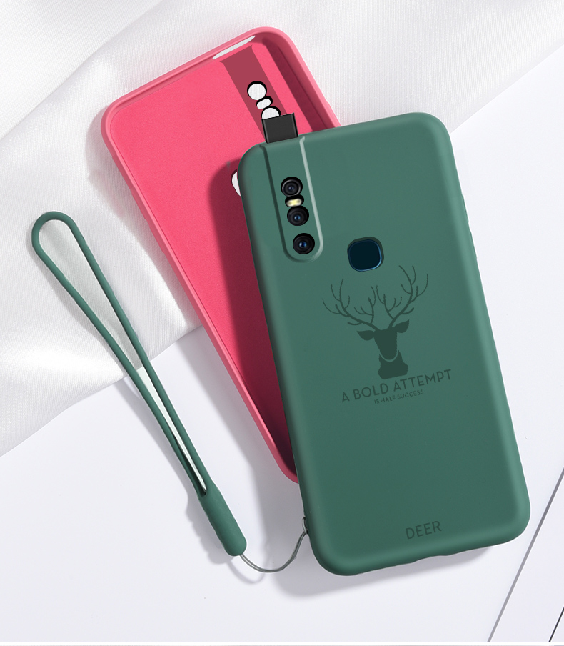 火豹vivos1手机壳vivos1套v15镜头全包边v15软壳v1832保护防摔por磨砂