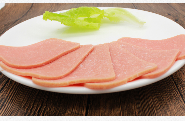 方腿片 火腿片切片 三明治配料 手抓饼 汉堡披萨寿司80片1包