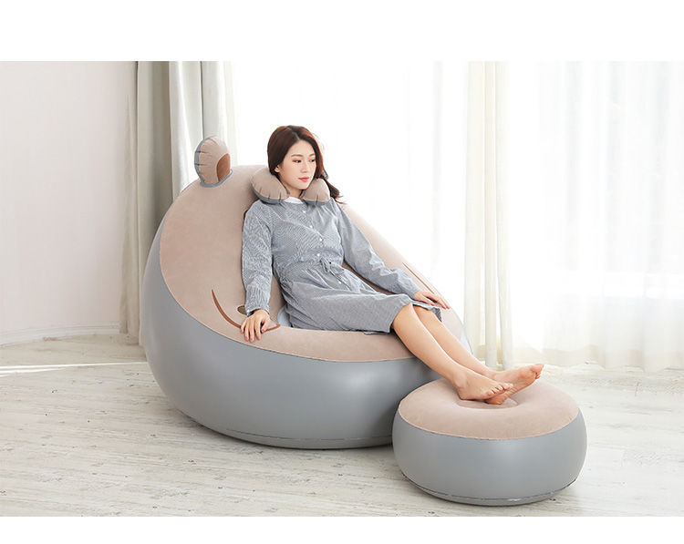 懒人沙发充气沙发床网红家用卧室沙发儿童网红充气沙发成人懒人床