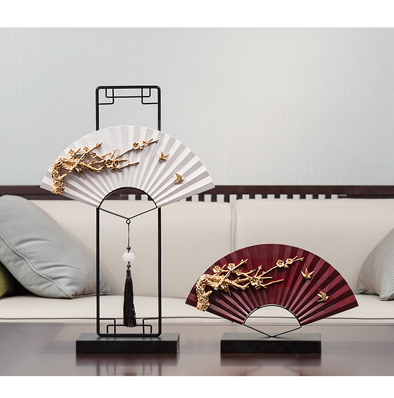 三维工匠装饰摆件 三维工匠新中式摆件客厅电视酒柜玄关禅意开业乔迁