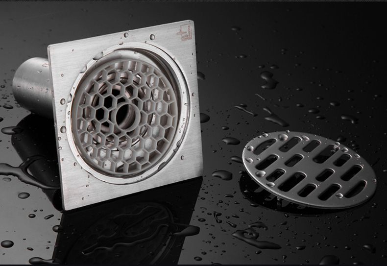 潜水艇submarine地漏304不锈钢加厚防臭器卫生间洗衣机两用深水封款