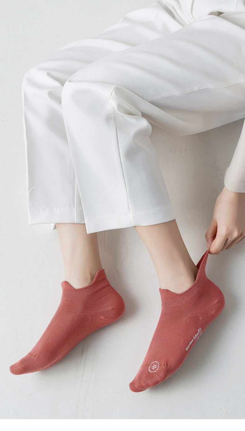 蓓乐妃短袜子女棉祙夏季薄款防汗透气运动跑步学生