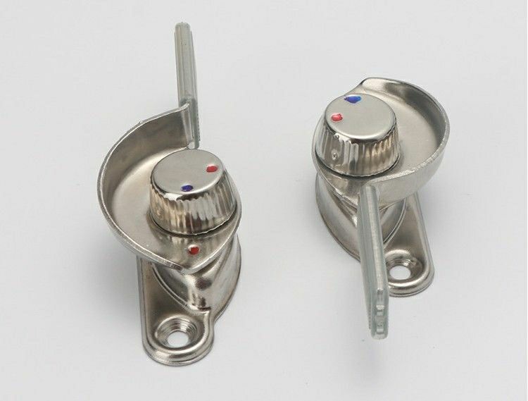 左款月牙锁短弯勾不锈钢窗锁月牙锁推拉窗户锁扣锁勾铝合金窗锁大号