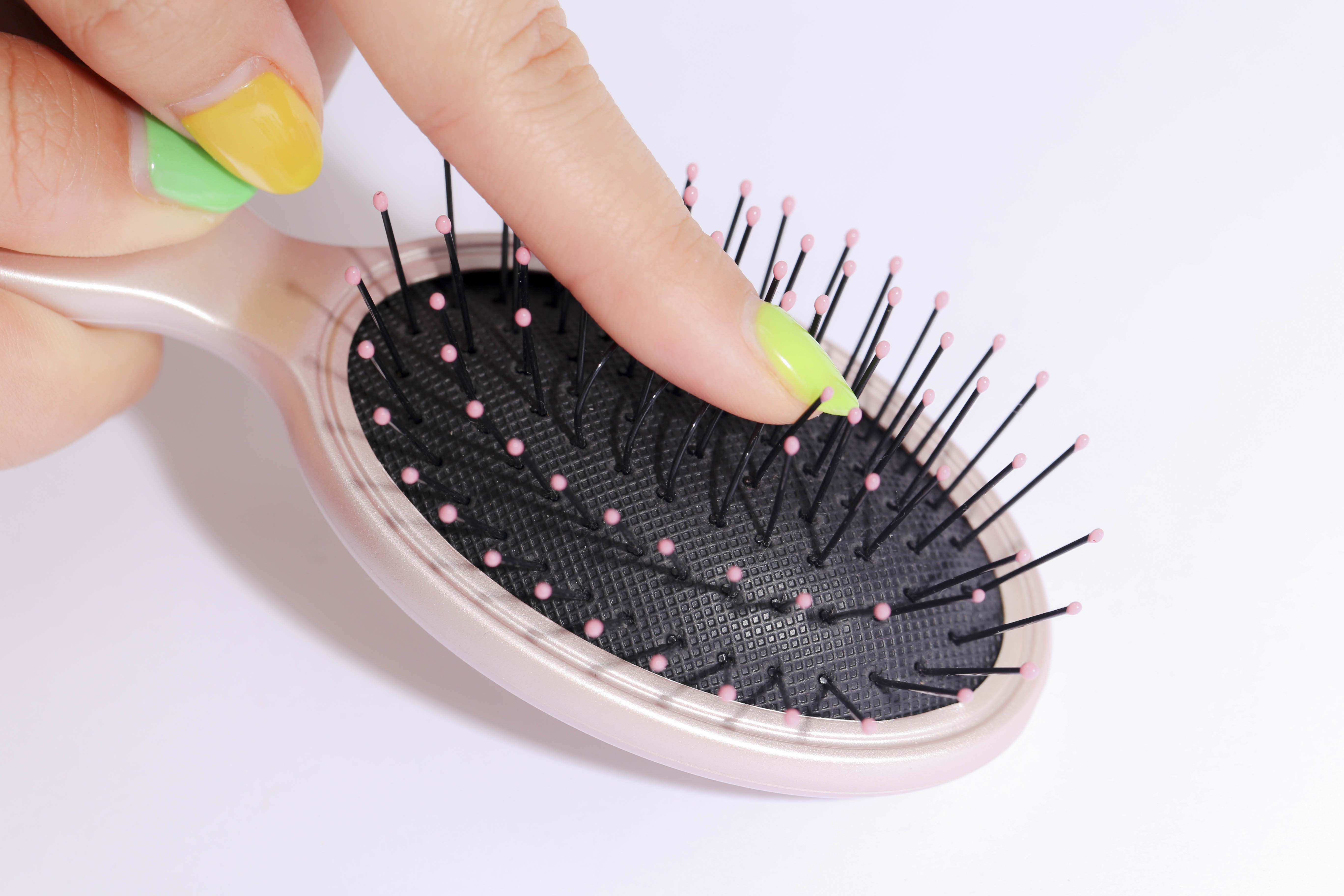 雯姑娘 头皮在按摩|菲诗蔻气囊梳 便携梳子 不拉扯头皮 你那么美 绿色