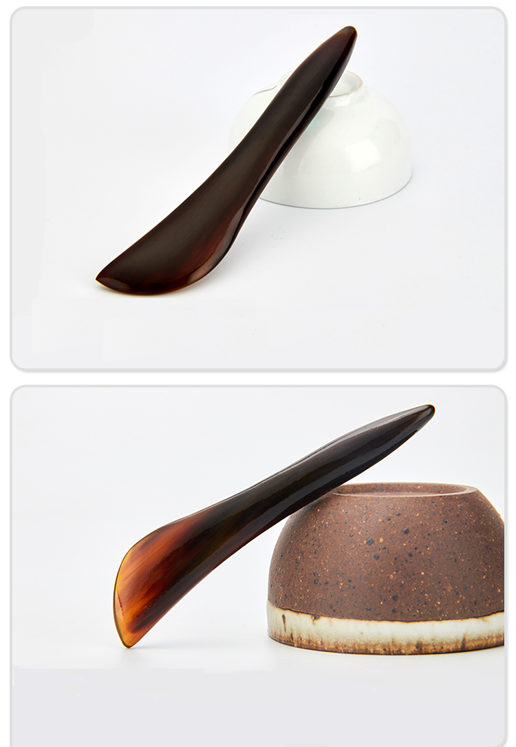 刮痧板面部脸部拨筋美容棒面部通用经络刮痧板牛角全身通用美颜工具