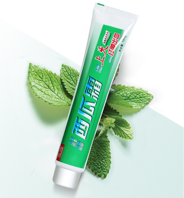 西瓜霜特制中药牙膏180g清爽口气薄荷香型口腔牙龈健康护理
