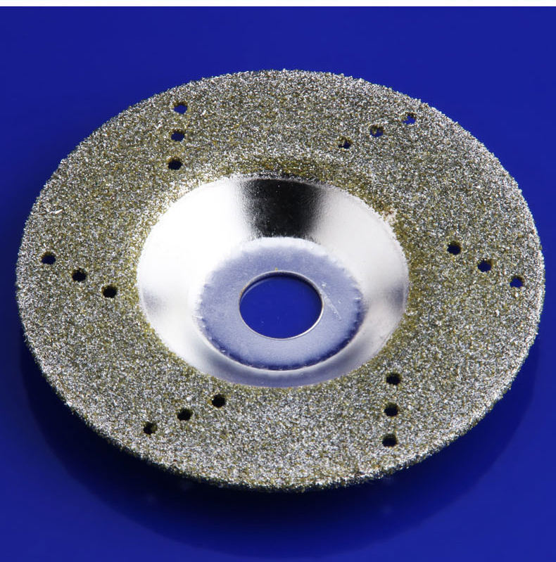 金刚砂玻璃磨片角磨机切割片锯片倒角特薄金刚石锯片100mm 金刚砂花纹